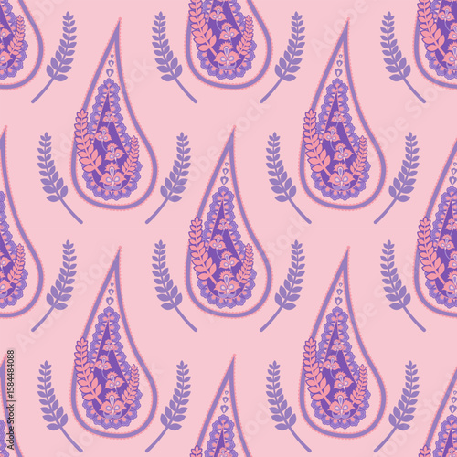 elegant paisley pattern for wallpaper background and textile beautiful paisley originated in persia and paisley is popular in Iran india scotland this paisley design is good for dress shawl scarf rida