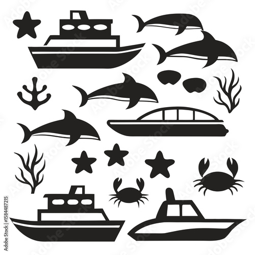 Marine life and vessels boats yachts