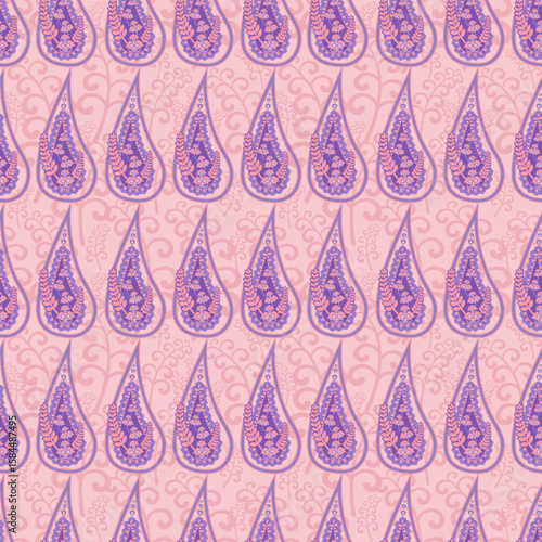 elegant paisley pattern for wallpaper background and textile beautiful paisley originated in persia and paisley is popular in Iran india scotland this paisley design is good for dress shawl scarf rida