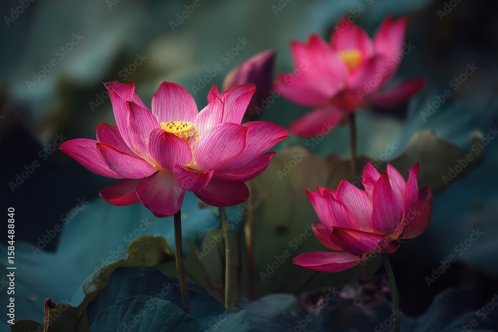 Obraz premium Lotus Blooms