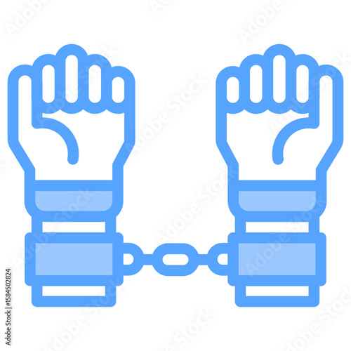 Custody Blue Icon