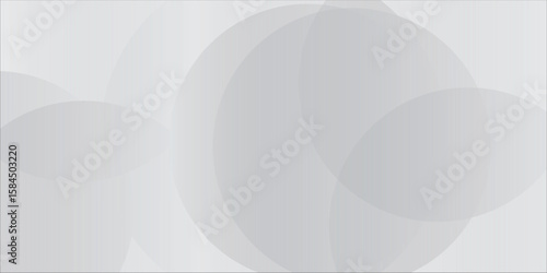 Elegant Abstract Background with Overlapping Transparent Circular Shapes