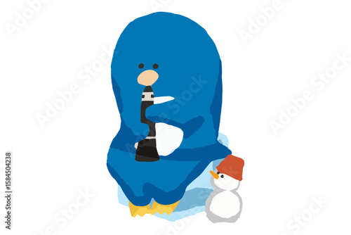 クラリネット吹きのペンギン　吹奏楽