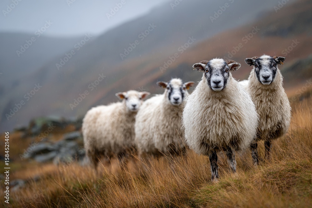 Fototapeta premium Regretful sheep