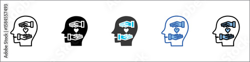 Self Care Icon Pack Multistyle Illustration