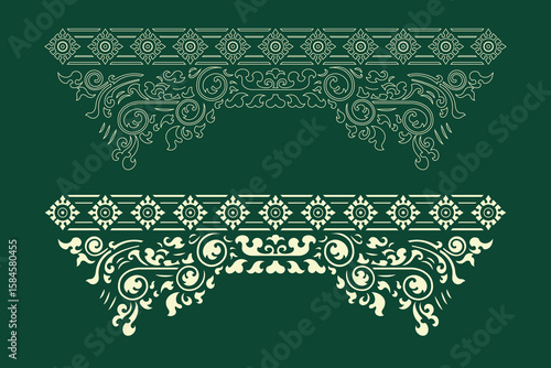 Kbach Khmer vector, Khmer art