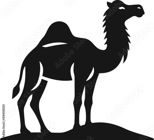 Camel Vector silhouette Illustration