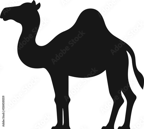 Camel Vector silhouette Illustration