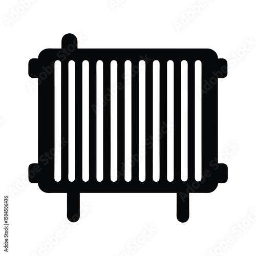 Radiator Icon Vector Illustration