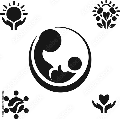 maternal Vector Illustration