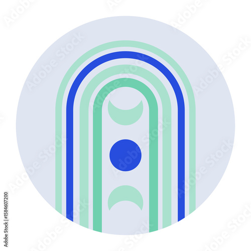 Minimalist Boho Vector