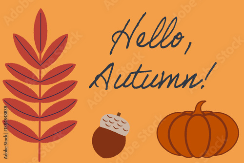 Hello, Autumn banner