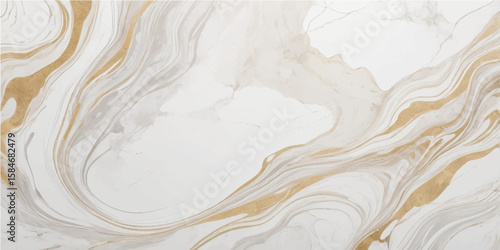 Smooth golden flowing cream and brown textures with a subtle wave pattern create a soft, abstract art design