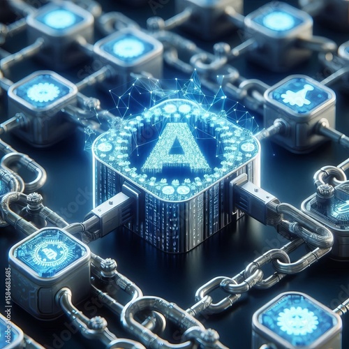 Blockchain for AI Data Integrity Using blockchain to create immu