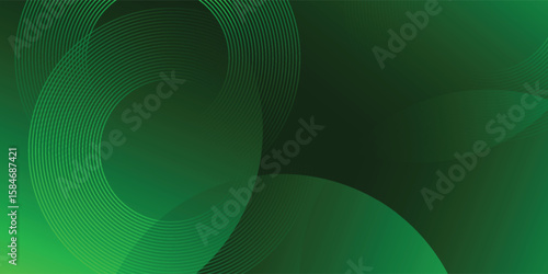 Abstract green wavy background design. modern background pattern tecnology green illustration eps10