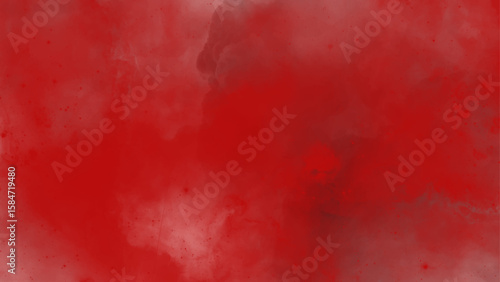 Smokey red and dark grey tones.
Uneven dark red color field.