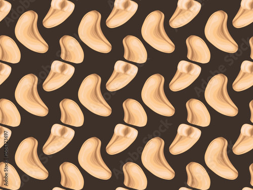mete nut baked kacang roasted nature cartoon business harvest icon flat vegan cashew detail mede raw