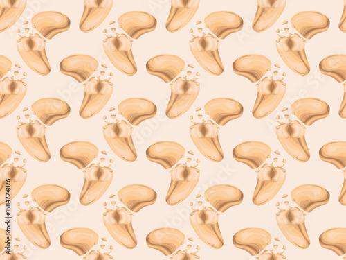 mete nut baked kacang roasted nature cartoon business harvest icon flat vegan cashew detail mede raw