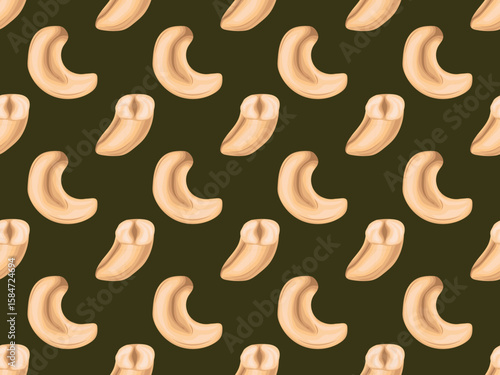 mete nut baked kacang roasted nature cartoon business harvest icon flat vegan cashew detail mede raw