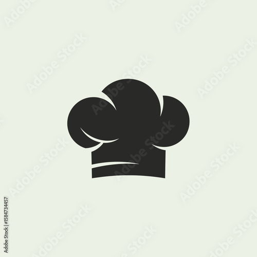 Chef Hat Cookery Culinary Black Icon