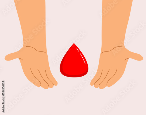 A cartoon vector illustrati...