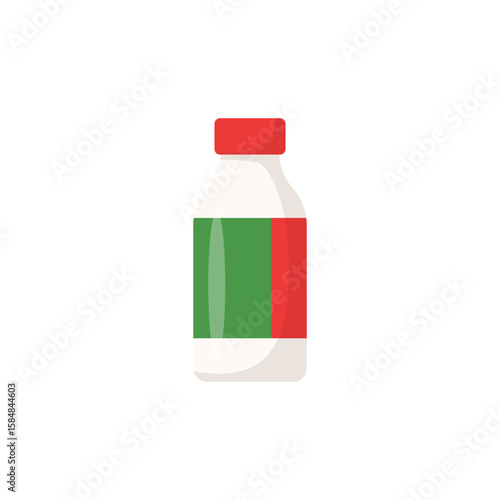 Flat Pharmaceutical Medicine Illustrations