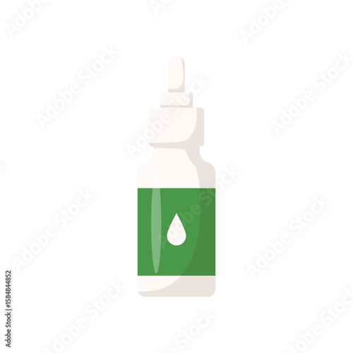 Flat Pharmaceutical Medicine Illustrations
