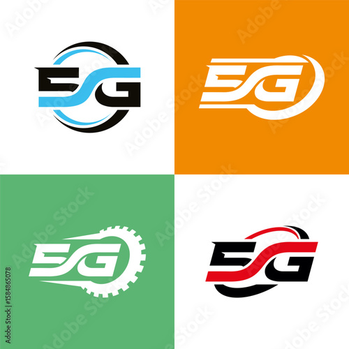 5G logo designs concept vector, 5th generation mobile network logotype. isolated vector 5G icon. high speed connection wireless systems sign