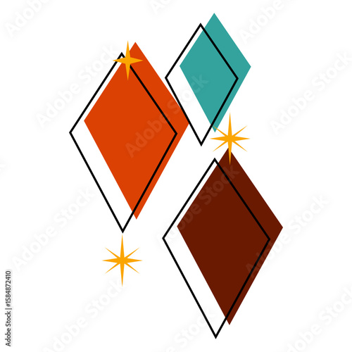 Atomic Mid Century Modern