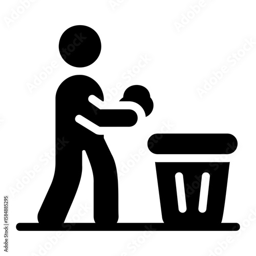 street cleaner Solid icon