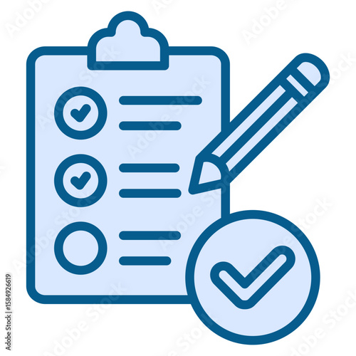Learning Test Icon Element For Design