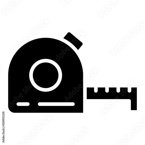 Build Measure Icon Element For Design