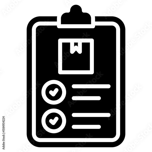 Product Plan Icon Element For Design