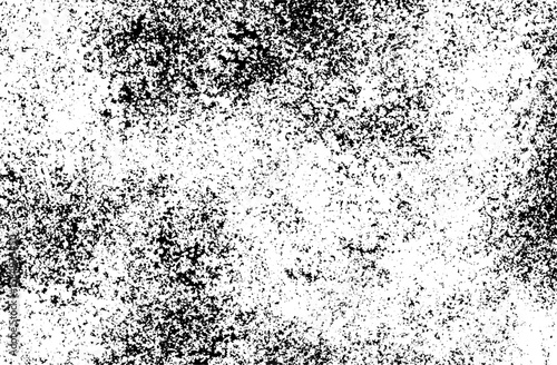 Black grunge ink texture with vintage decay effect