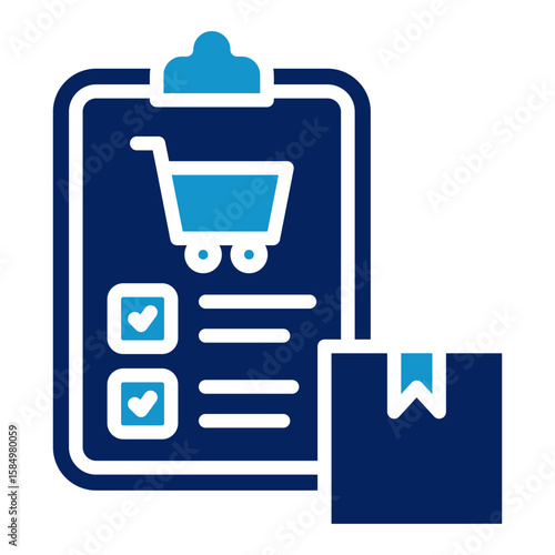 Purchase Order Icon Element For Design