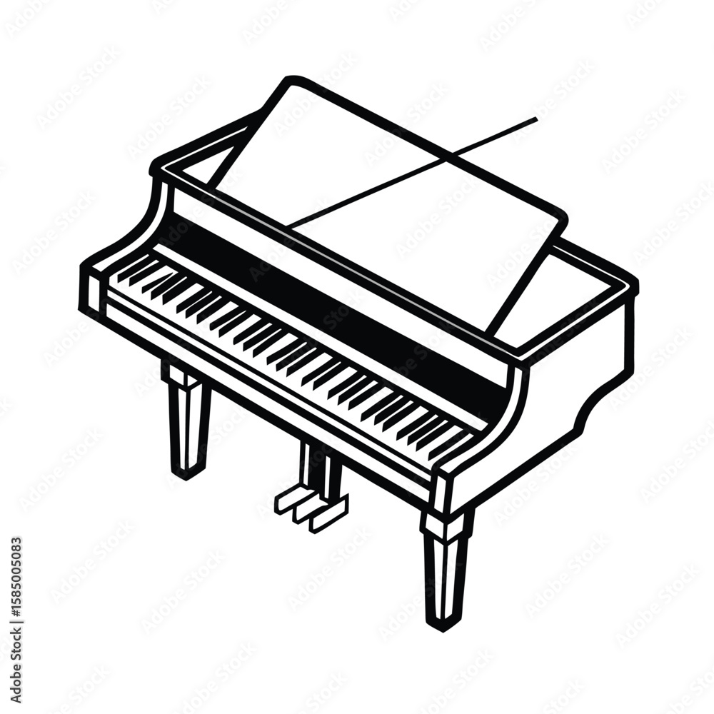 piano keys vector illustration piano keys vector illustration