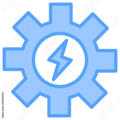 Toilet Blue Icon