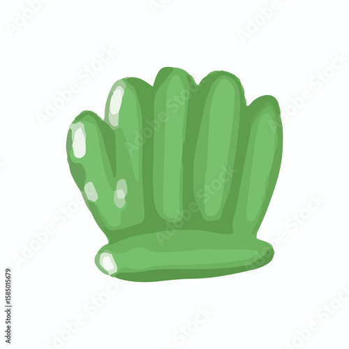 Kawaii watercolor sheel illustration character. Set of kawaiii baby new born element design stock. 