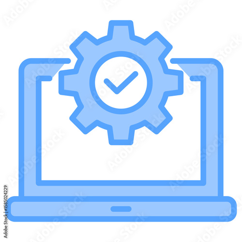 Framework Blue Icon