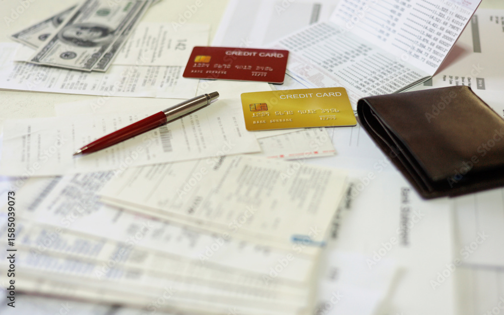 credit card and many unpaid bills with savings book balance is not enough to pay credit card and many unpaid bills with savings book balance is not enough to pay