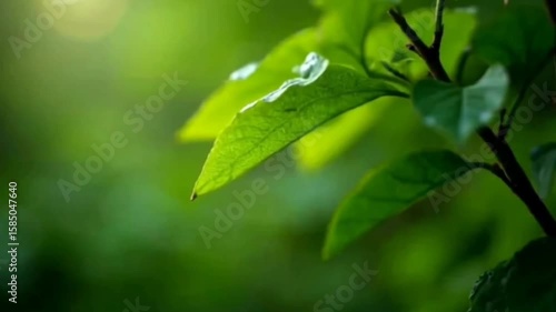 Dancing Leaves in the Breeze Time-Lapse