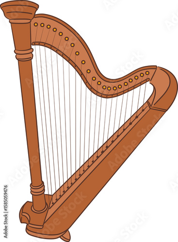 Photography Gongkhu korean music instrument clipart