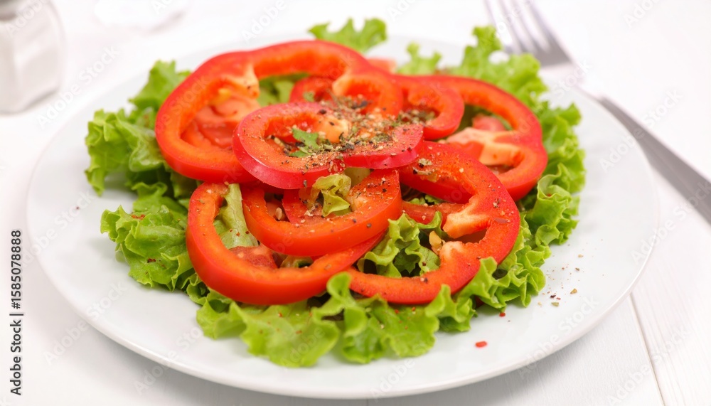 Healthy Food- Colorful Fresh Salad Healthy Food- Colorful Fresh Salad