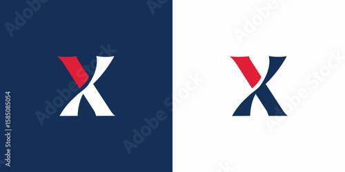 Free Download Creative X Letter Logo with Abstract, Illustration, Design Inspiration, Vector, Icon - GFXLoad