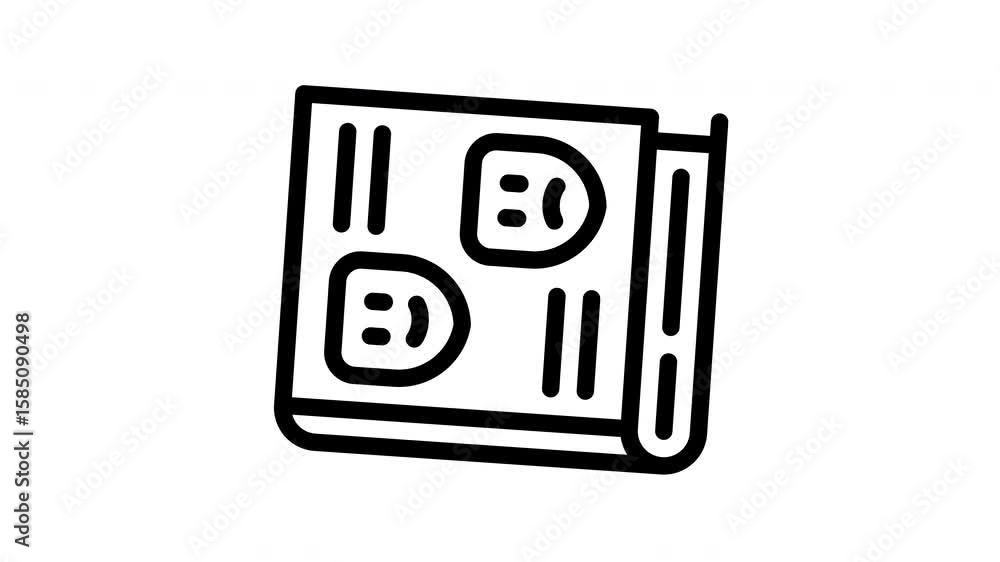 drama minimalist line animation drama minimalist line animation