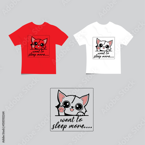 modern stylish typography t-shirt design template