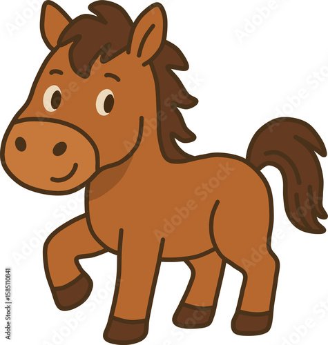 Cute Horse Character Illustration Set
귀여운 말 캐릭터 일러스트 세트