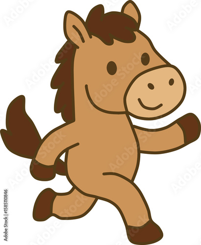 Cute Horse Character Illustration Set
귀여운 말 캐릭터 일러스트 세트