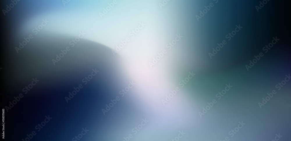 Fototapeta premium Abstract Blurred Gradient Background – Soft Cool Color Tones for Design