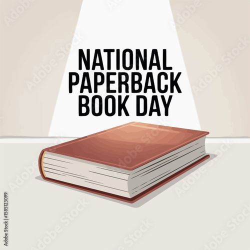 National Paperback Book Day Reading Literature Novel Celebration
